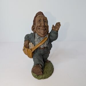 Lee Sievers Cairn Studio Figurine 53 Bill Mailman Gnome 1991 Style 8022 Signed